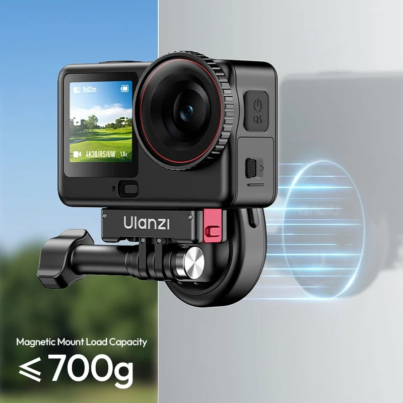 Ulanzi ZJ09 Flexible POV Neck Mount (S064)_7_ Ulanzi สายคล้องคอ มุม POV ZJ09 แม่เหล็ก สำหรับกล้อง Action Camera