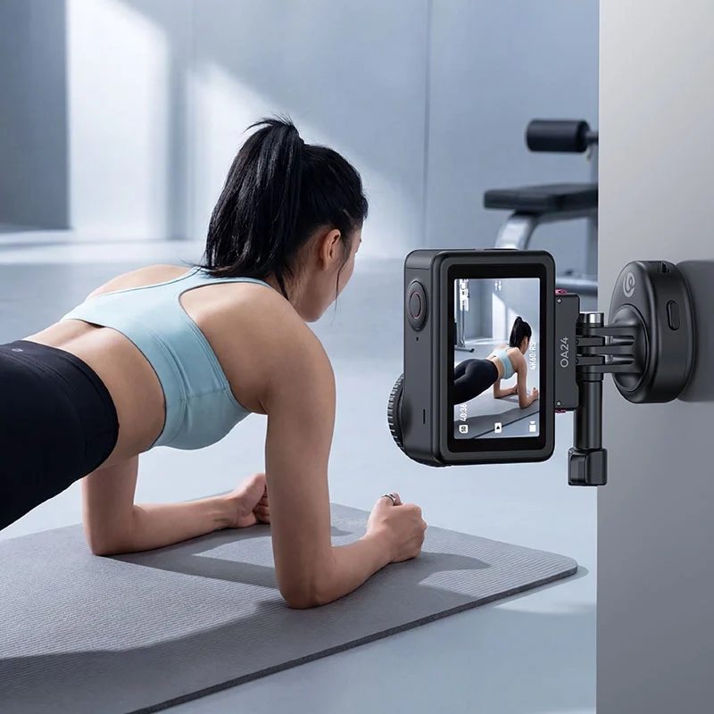 Ulanzi ZJ09 Flexible POV Neck Mount (S064)_9_ Ulanzi สายคล้องคอ มุม POV ZJ09 แม่เหล็ก สำหรับกล้อง Action Camera