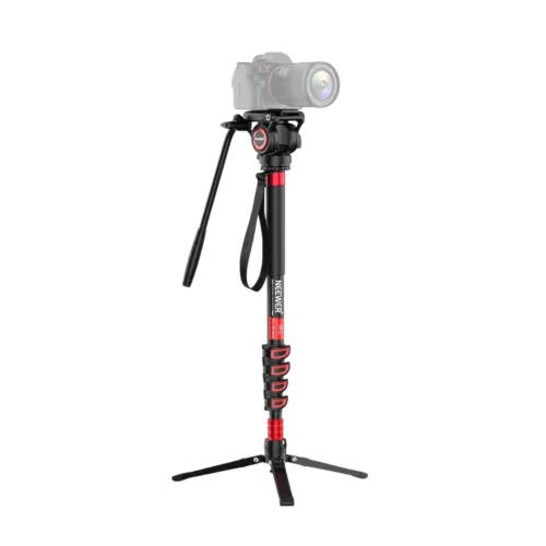 Neewer TP78 Fluid Head Monopod (3)_ Neewer TP78 Fluid Head Monopod ขาตั้งกล้อง ขาตั้งกล้องขาเดี่ยว