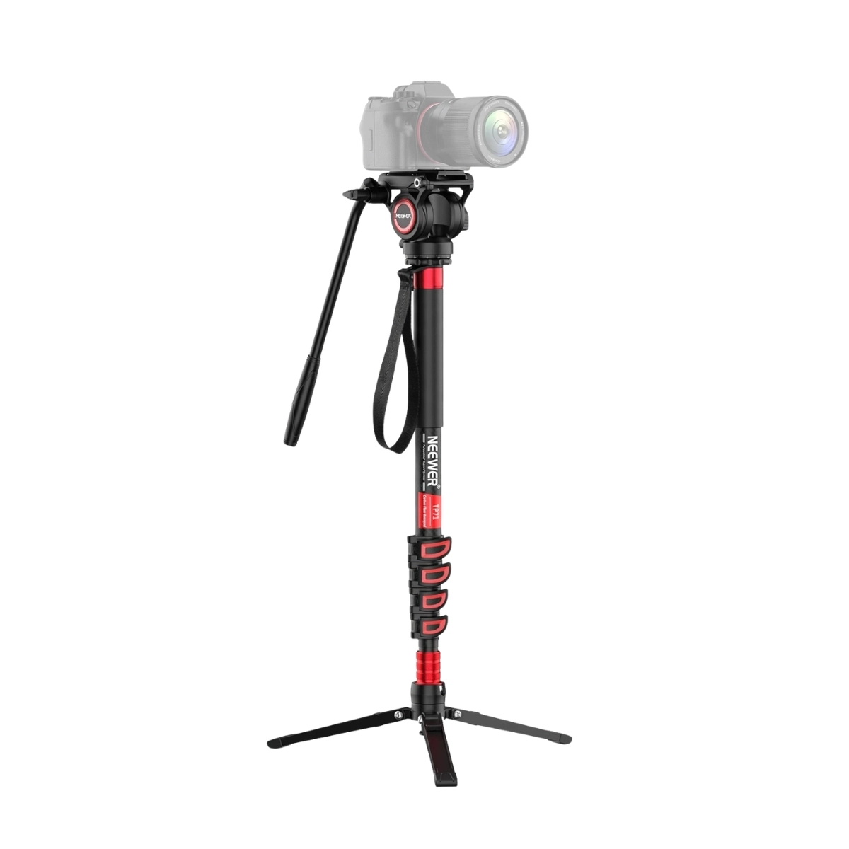 Neewer TP78 Fluid Head Monopod (3)_ Neewer TP78 Fluid Head Monopod ขาตั้งกล้อง ขาตั้งกล้องขาเดี่ยว