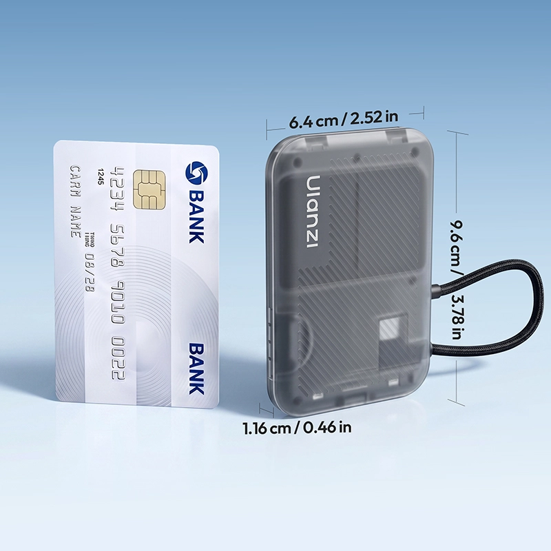 Ulanzi CC02 SD Card Reader_17_ Ulanzi Card Reader CC02 USB-C SD 4.0 Portable SD ตัวอ่านการ์ด Magsafe แม่เหล็ก