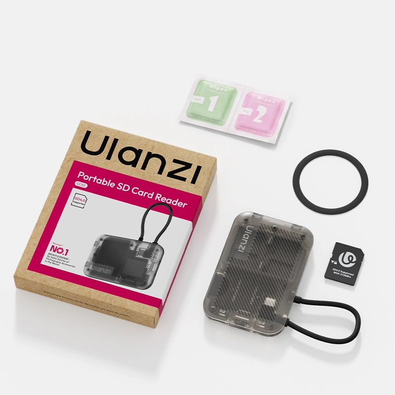 Ulanzi CC02 SD Card Reader_18_ Ulanzi Card Reader CC02 USB-C SD 4.0 Portable SD ตัวอ่านการ์ด Magsafe แม่เหล็ก