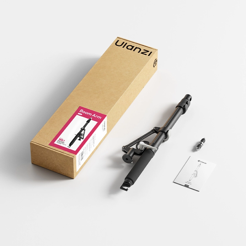 Ulanzi TH09 Camera & Light Boom Arm_17_ Ulanzi แขนบูม TH09 Camera & Light Boom Arm ขาตั้งไฟ สำหรับใส่กล้องและไฟ มุมท็อป ยืดได้ 1.34 ม.