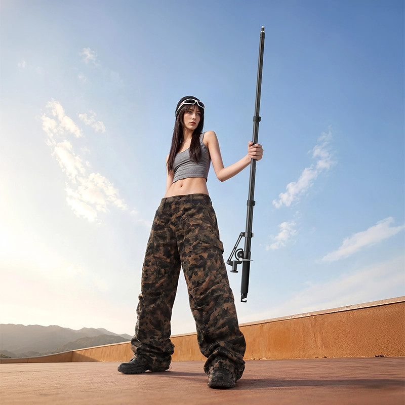 Ulanzi TH09 Camera & Light Boom Arm_3_ Ulanzi แขนบูม TH09 Camera & Light Boom Arm ขาตั้งไฟ สำหรับใส่กล้องและไฟ มุมท็อป ยืดได้ 1.34 ม.