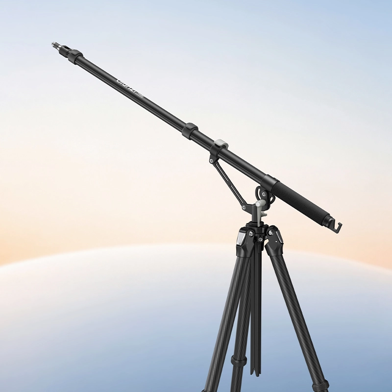 Ulanzi TH09 Camera & Light Boom Arm_7_ Ulanzi แขนบูม TH09 Camera & Light Boom Arm ขาตั้งไฟ สำหรับใส่กล้องและไฟ มุมท็อป ยืดได้ 1.34 ม.
