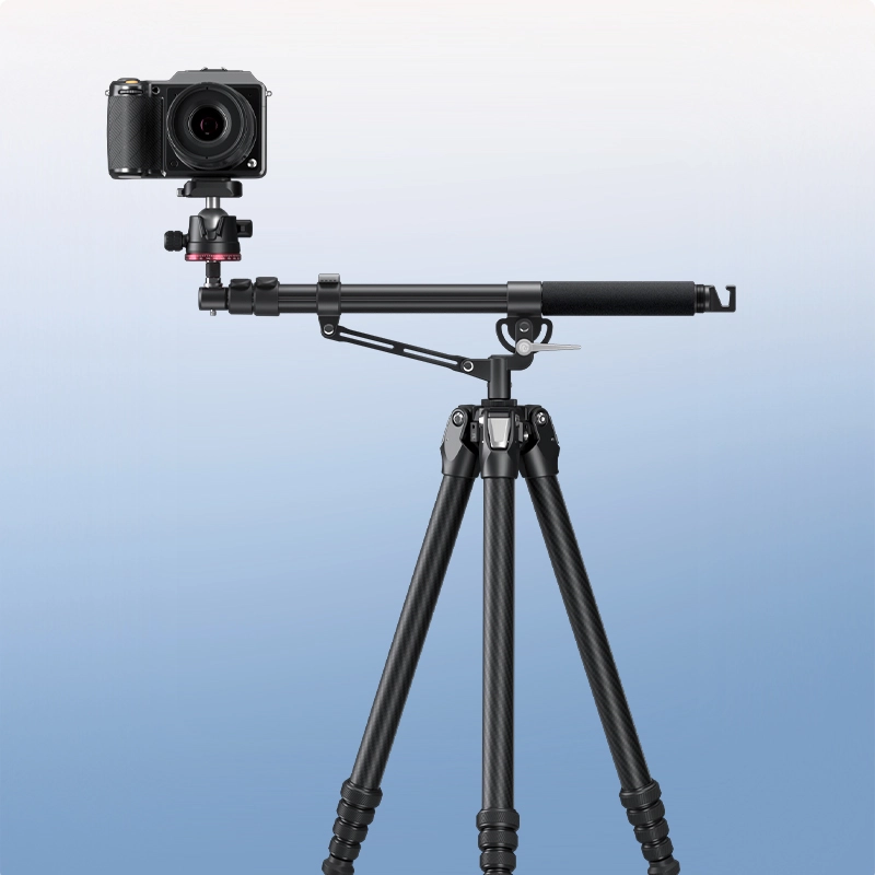 Ulanzi TH09 Camera & Light Boom Arm_9_ Ulanzi แขนบูม TH09 Camera & Light Boom Arm ขาตั้งไฟ สำหรับใส่กล้องและไฟ มุมท็อป ยืดได้ 1.34 ม.