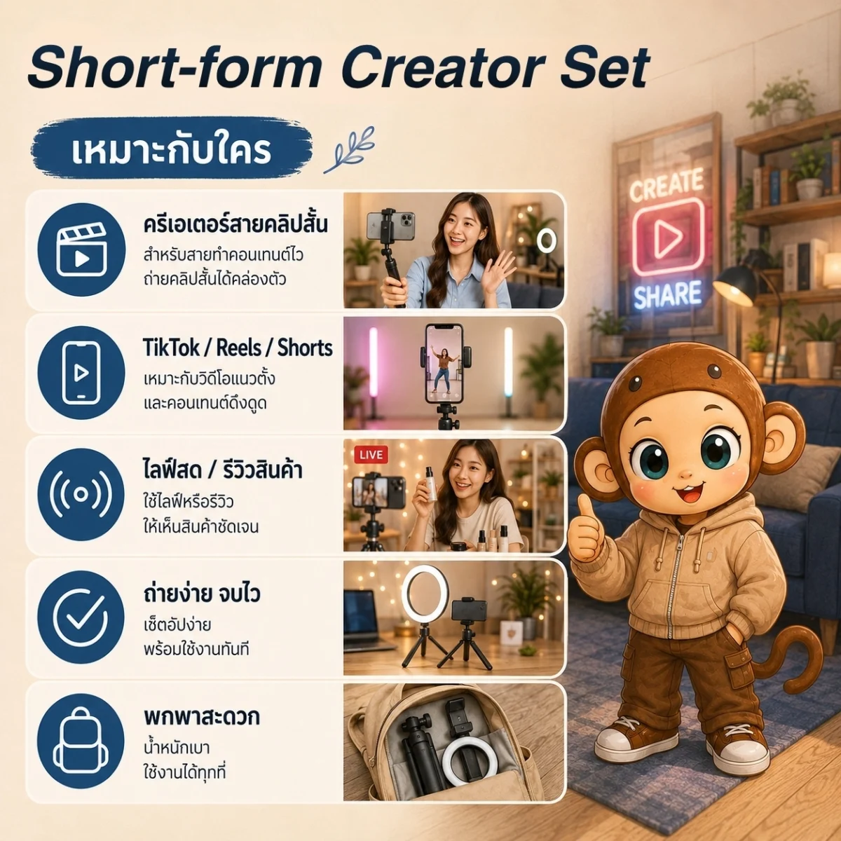 วอก_ ulanzi x mooniverse อุปกรณ์ถ่ายภาพ อุปกรณ์ถ่าย Video