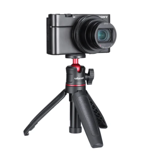 Ulanzi ขาตั้งกล้องมินิ MT08 V2 Mini Tripod ไม้เซลฟี่ สำหรับกล้อง พร้อม หัวบอล 360°