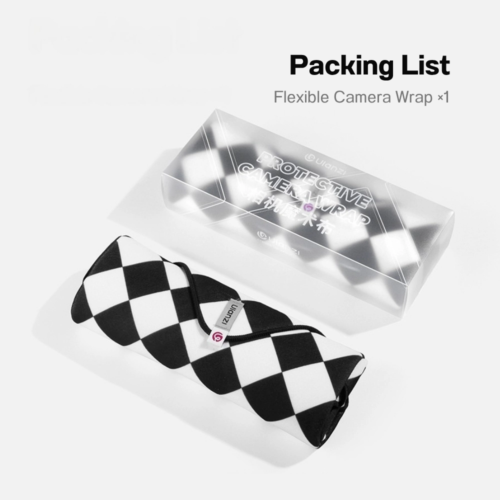 Ulanzi ผ้าห่อกล้อง CA02 Flexible Camera Wrap กันละอองน้ำ ขนาด 45x45 ซม.