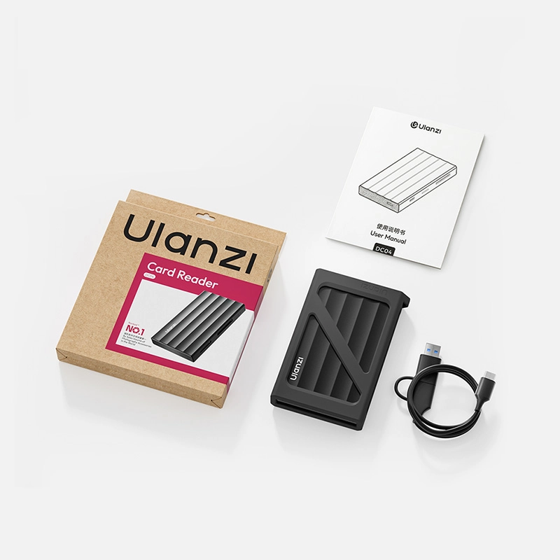 Ulanzi Card Reader DC-04 เครื่องอ่านการ์ด 4-in-1 CFexpress SD microSD