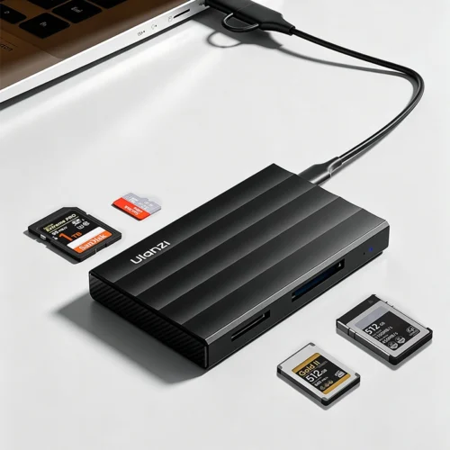 Ulanzi Card Reader DC-04 เครื่องอ่านการ์ด 4-in-1 CFexpress SD microSD