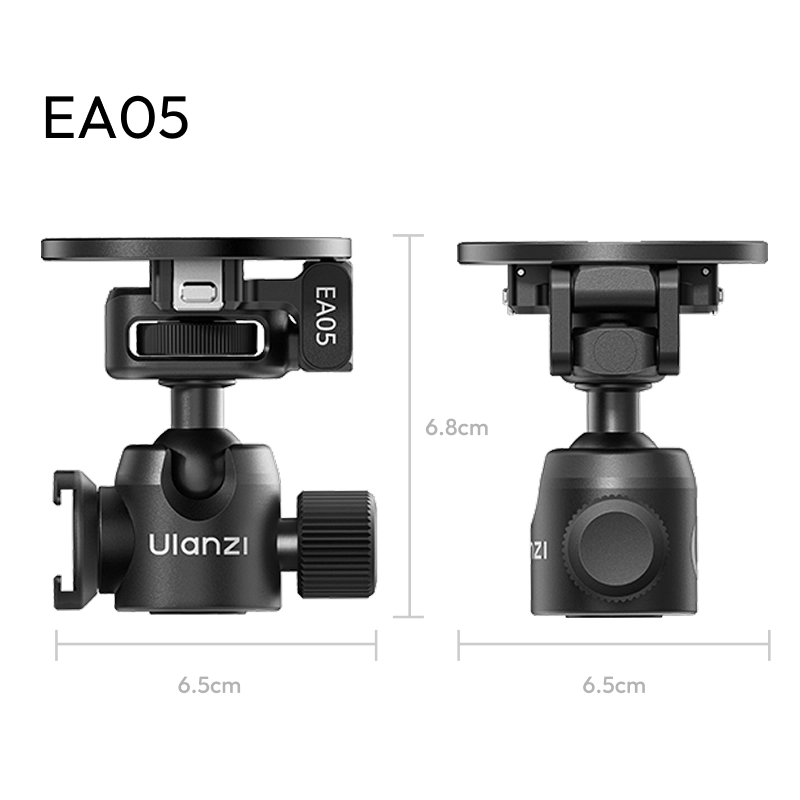 Ulanzi EA05 3-in-1 Versatile Ball Head (C144)_19_ Ulanzi หัวบอล 3-in-1 EA05 Magnetic Ball Head 360° หัวบอล Magsafe ปลดเร็ว สำหรับต่อกับ ขาตั้งกล้อง