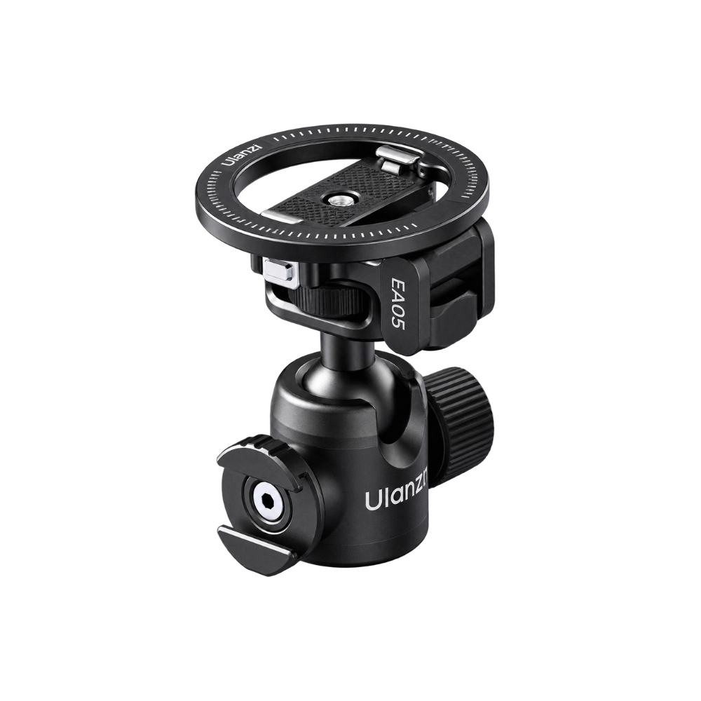 Ulanzi EA05 3-in-1 Versatile Ball Head_12_ Ulanzi หัวบอล 3-in-1 EA05 Magnetic Ball Head 360° หัวบอล Magsafe ปลดเร็ว สำหรับต่อกับ ขาตั้งกล้อง