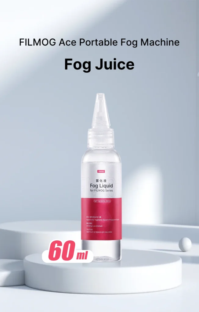 Ulanzi น้ำยาทำควัน FILMOG Fog Liquid 60ml สำหรับ Fog Machine