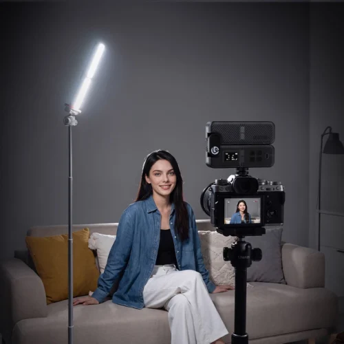 Ulanzi ไฟ RGB พกพา FOLD8 2-in-1 Foldable Pocket Light ไฟพับได้