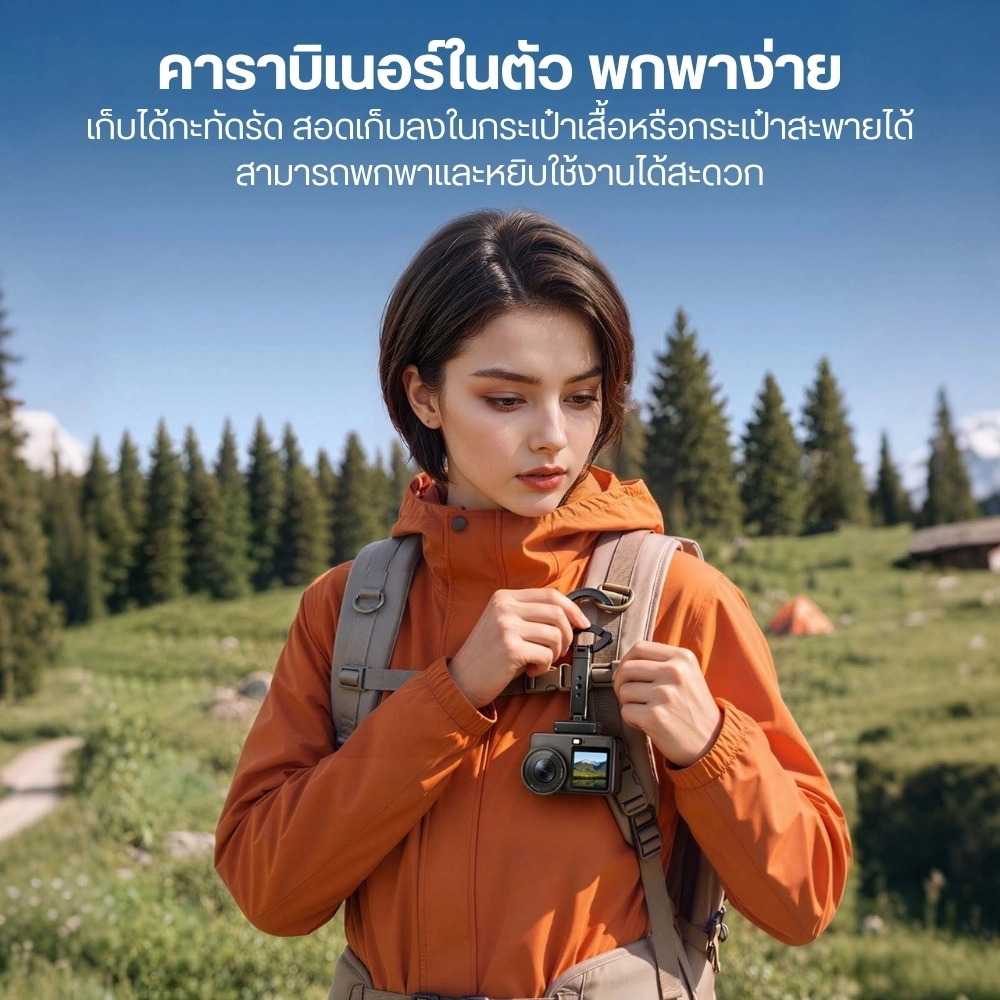 Ulanzi ขาตั้งกล้อง MA04 Quick-Release Mount Compatible with DJI Action 6 / Nano / Action 5 Pro , 4 , 3