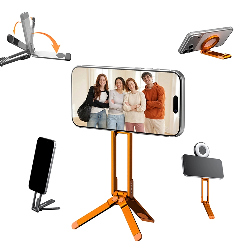 Ulanzi MA30S MagSafe Phone Stand_1_ Ulanzi ขาตั้งมือถือ MA30S MagSafe Phone Stand ขาตั้งแม่เหล็ก Magsafe พร้อม คาราบิเนอร์