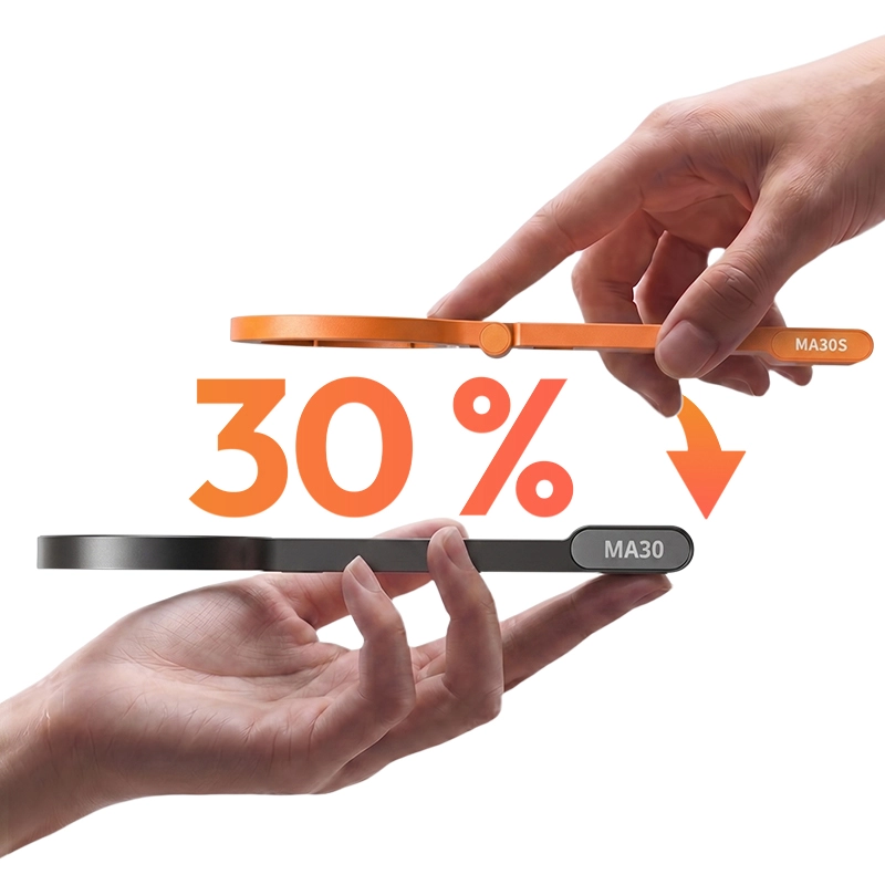 Ulanzi MA30S MagSafe Phone Stand_5_ Ulanzi ขาตั้งมือถือ MA30S MagSafe Phone Stand ขาตั้งแม่เหล็ก Magsafe พร้อม คาราบิเนอร์