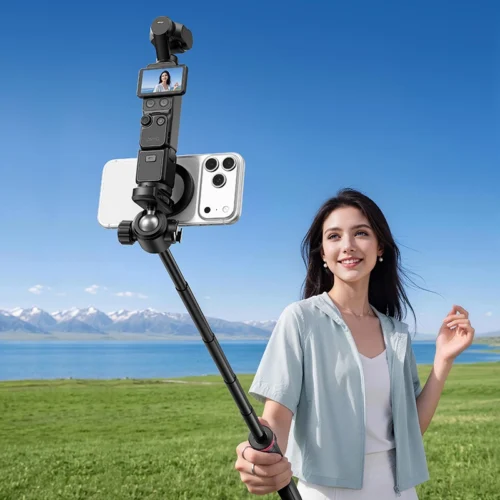 Ulanzi ขาตั้งมือถือ MT44M MagSafe Monopod Selfie ไม้เซลฟี่ พร้อมรีโมทบลูทูธ