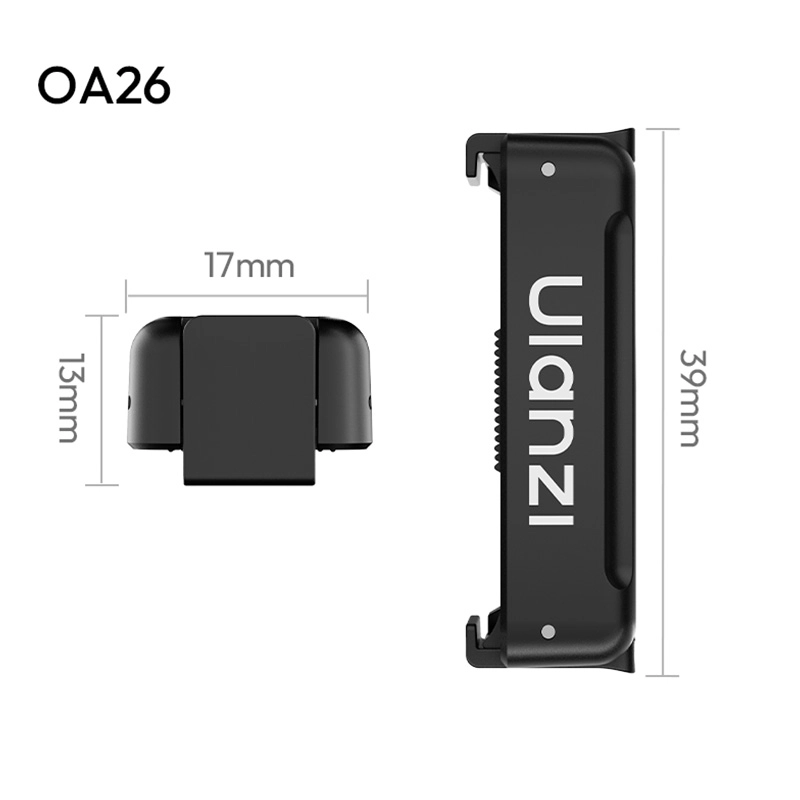 Ulanzi OA26 Quick Release Adapter_17_ Ulanzi อะแดปเตอร์ ปลดเร็ว OA26 Quick Release สำหรับ DJI Action 6/Nano