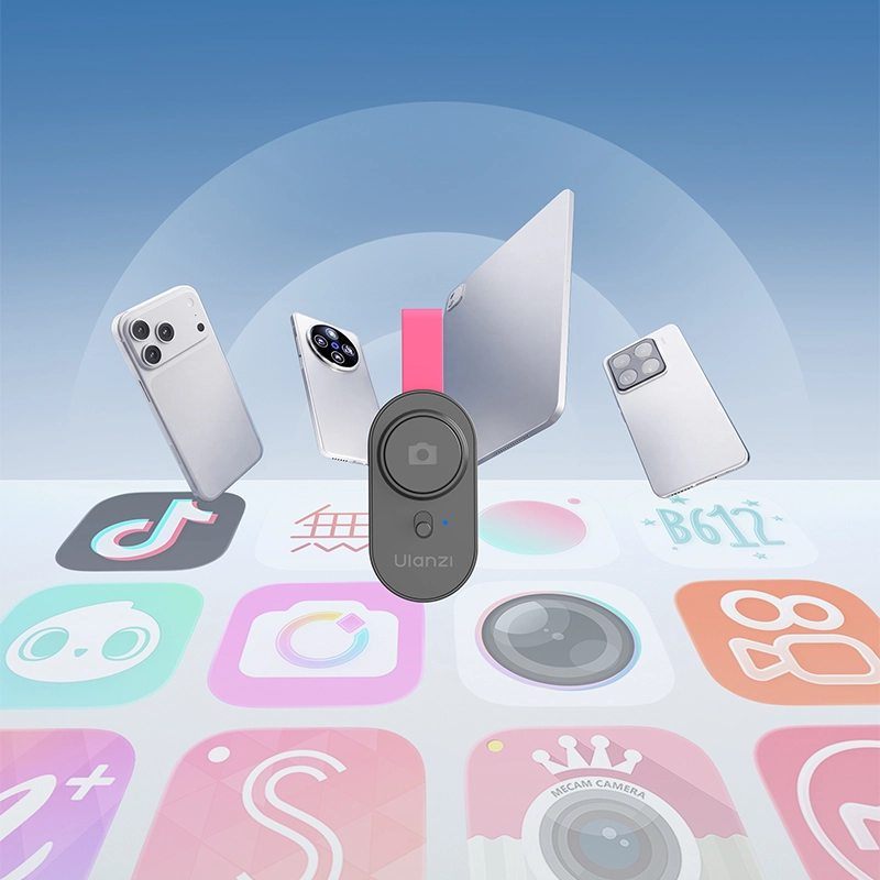 Ulanzi RC05 Wireless Remote Shutter (C081)_7_ Ulanzi รีโมทชัตเตอร์ RC05 Bluetooth Remote รีโมทถ่ายภาพ สำหรับมือถือ