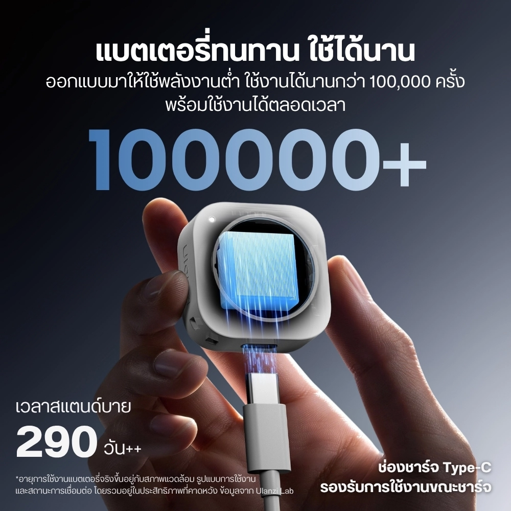 Ulanzi รีโมทชัตเตอร์ UT01 U-Timer Interval Remote รีโมทมือถือ สำหรับตั้งเวลาถ่ายภาพ วิดีโอ E-Book