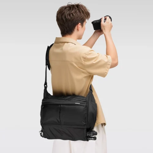 Ulanzi กระเป๋ากล้อง U023 Camera Shoulder Bag กระเป๋าสะพายข้าง ความจุ 13L ใส่โน้ตบุ๊ก 14 นิ้วได้