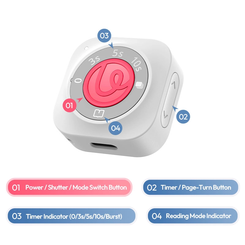Ulanzi UT01 U-Timer Interval Remote_12_ Ulanzi รีโมทชัตเตอร์ UT01 U-Timer Interval Remote รีโมทมือถือ สำหรับตั้งเวลาถ่ายภาพ วิดีโอ E-Book