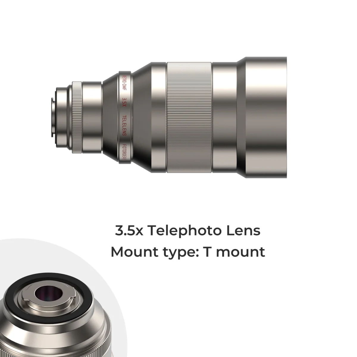 Fotorgear 3.5X Telephoto Lens For Smartphone_5 Fotorgear เลนส์ซูมมือถือ 3.5X Telephoto Lens เลนส์ซูมระยะไกล 3.5 เท่า คุณภาพสูง