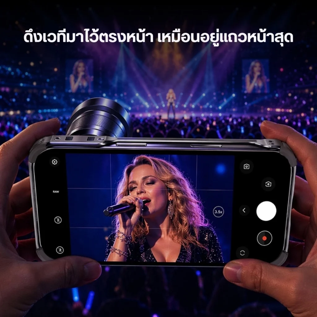 Fotorgear เลนส์ซูมมือถือ 3.5X Telephoto Lens เลนส์ซูมระยะไกล 3.5 เท่า คุณภาพสูง