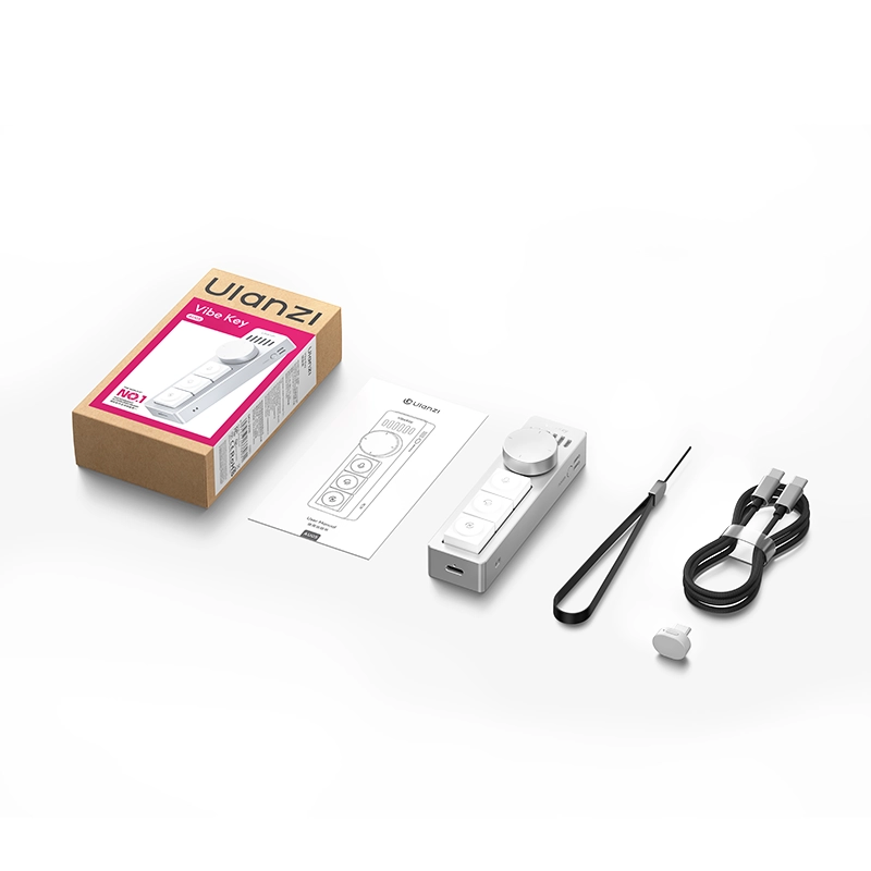 Ulanzi ปุ่มลัดควบคุม AI AU05 Vibe Key AI Voice Input Keypad ขนาดพกพา