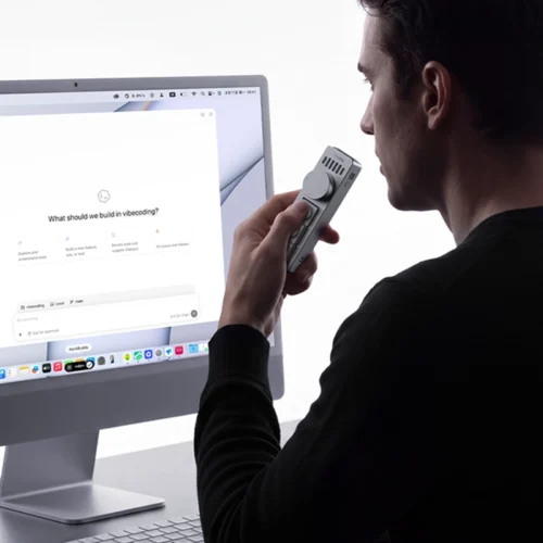 Ulanzi ปุ่มลัดควบคุม AI AU05 Vibe Key AI Voice Input Keypad ขนาดพกพา