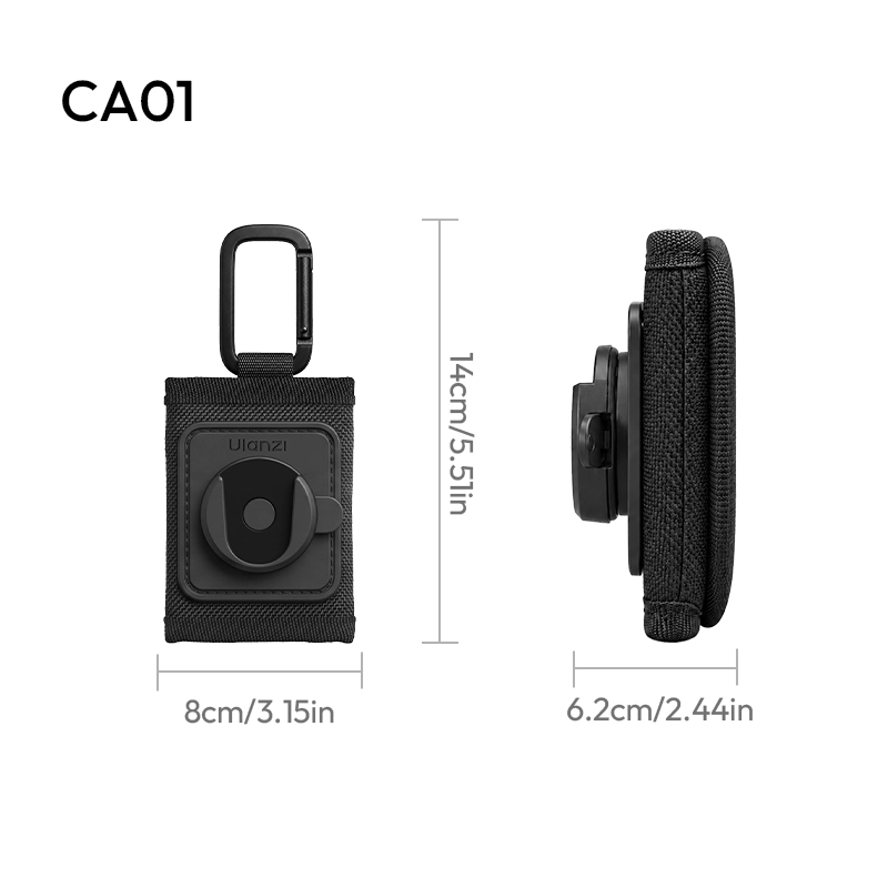 Ulanzi ที่ยึดกล้องสายกระเป๋าเป้ CA01 ระบบปลดเร็ว Cka Backpack Strap Mount สำหรับ กล้อง Action Camera
