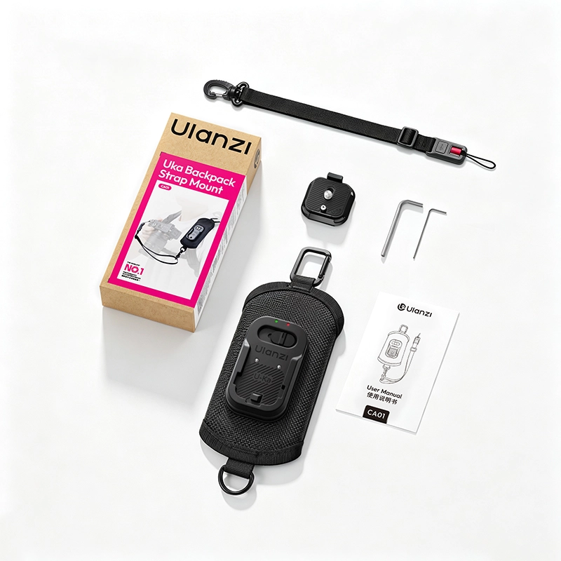 Ulanzi ตัวยึดกล้องกับสายกระเป๋า CA01 ระบบปลดเร็ว Uka Backpack Strap Mount สำหรับกล้องดิจิตอล