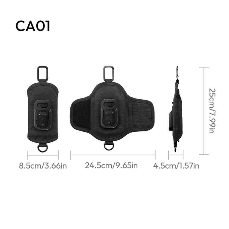 Ulanzi ตัวยึดกล้องกับสายกระเป๋า CA01 ระบบปลดเร็ว Uka Backpack Strap Mount สำหรับกล้องดิจิตอล