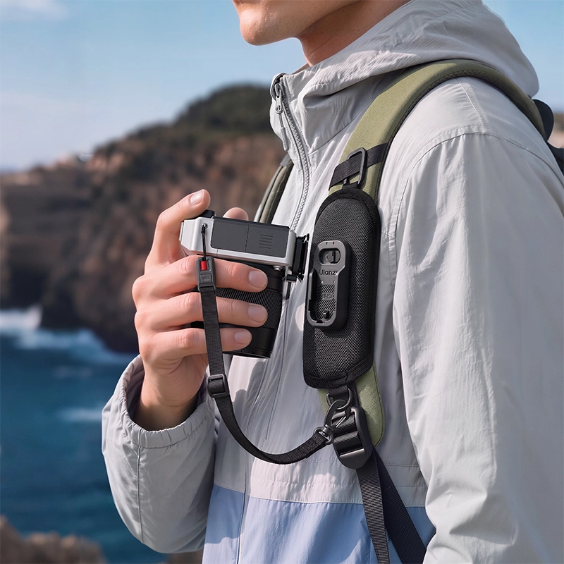 Ulanzi ตัวยึดกล้องกับสายกระเป๋า CA01 ระบบปลดเร็ว Uka Backpack Strap Mount สำหรับกล้องดิจิตอล