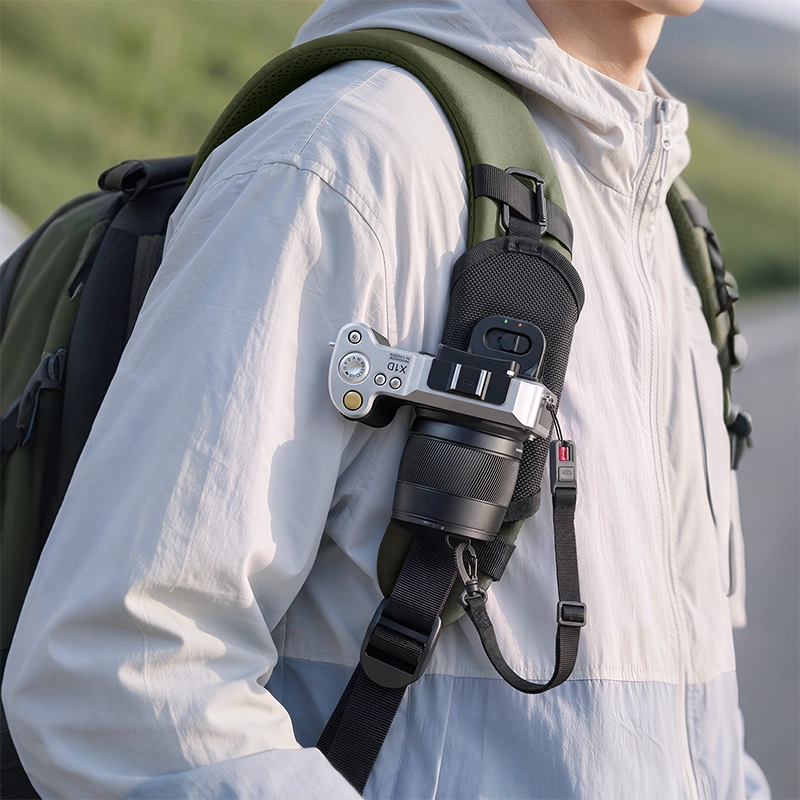 Ulanzi ตัวยึดกล้องกับสายกระเป๋า CA01 ระบบปลดเร็ว Uka Backpack Strap Mount สำหรับกล้องดิจิตอล