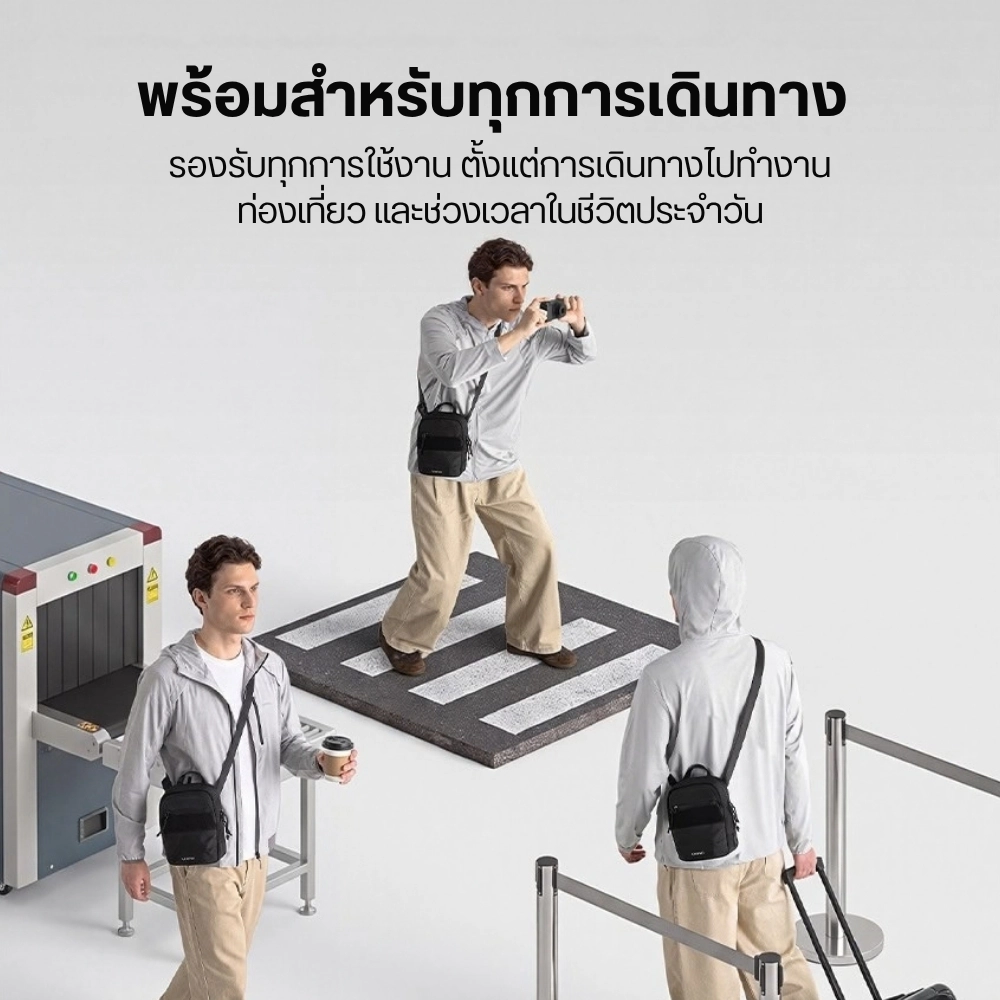Ulanzi กระเป๋าสะพายข้าง CB05 Creator Crossbody Bag กระเป๋าครีเอเตอร์ ความจุ 3 ลิตร