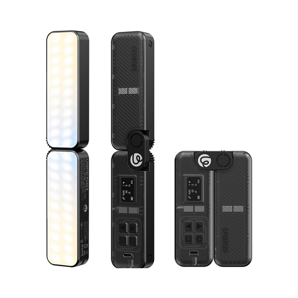 Ulanzi FOLD8 2-in-1 Foldable Pocket Light_ Ulanzi ไฟ RGB พกพา FOLD8 2-in-1 Foldable Pocket Light ไฟพับได้