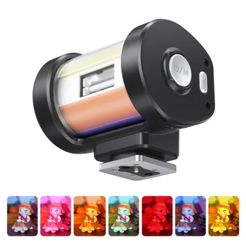 Ulanzi KL01 Mini Camera Flash with Built-In Color Filters_1_ Ulanzi แฟลชกล้องมินิ KL01 Mini Camera Flash พร้อมฟิลเตอร์สีในตัว 7 สี