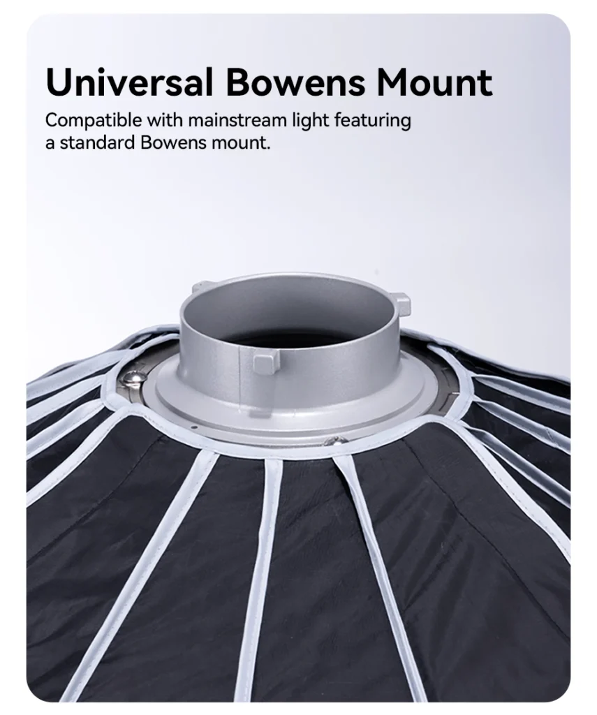 Ulanzi Lantern Softbox L80 80cm Bowens Mount ร่ม ซอฟบ็อกซ์ สำหรับ ไฟสตูดิโอ พับเก็บได้