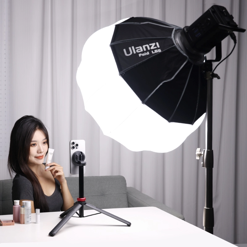 Ulanzi Lantern Softbox L80 80cm Bowens Mount ร่ม ซอฟบ็อกซ์ สำหรับ ไฟสตูดิโอ พับเก็บได้