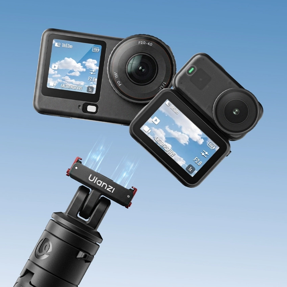 Ulanzi MT18 Auto-Open Desktop Tripod for DJI Action 6 (S092) (4)_ Ulanzi ขาตั้งกล้อง DJI MT18 Desktop Tripod ขาตั้งกล้อง สำหรับ DJI Action 6/Nano ขากางอัตโนมัติ