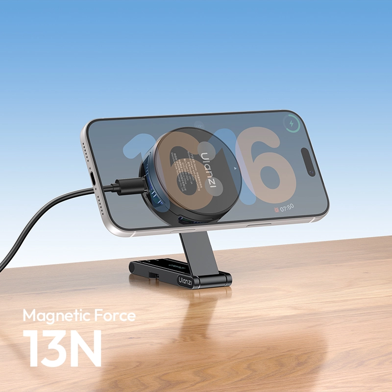 Ulanzi SK35 Mobile Phone Heat Dissipation_5_ Ulanzi พัดลมระบายความร้อนมือถือ SK35 MagSafe Wireless Charger With Cooling ชาร์จไร้สายได้ 25W