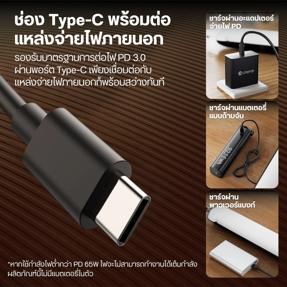 Ulanzi ไฟแท่งเป่าลม UA50 Air Tube Light ไฟแท่งพับได้ กำลังไฟ 50W ไฟสตูดิโอ ไฟถ่ายภาพ