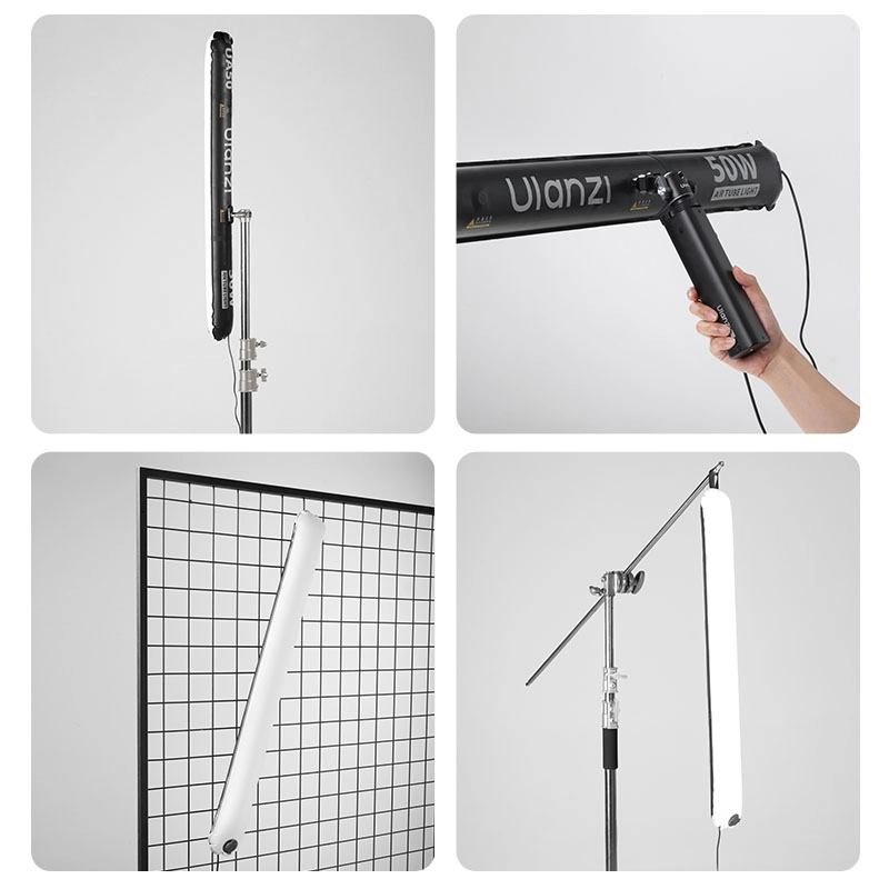 Ulanzi ไฟแท่งเป่าลม UA50 Air Tube Light ไฟแท่งพับได้ กำลังไฟ 50W