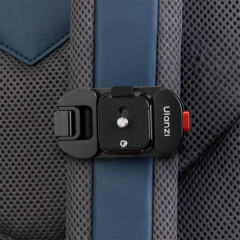 Ulanzi UKA13 Uka Backpack Strap Mount II_13_ Ulanzi ตัวหนีบสายกระเป๋าเป้ติดกล้อง UKA13 Backpack Strap Mount II ระบบปลดเร็ว UKA