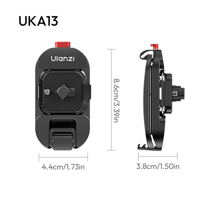Ulanzi UKA13 Uka Backpack Strap Mount II_17_ Ulanzi ตัวหนีบสายกระเป๋าเป้ติดกล้อง UKA13 Backpack Strap Mount II ระบบปลดเร็ว UKA