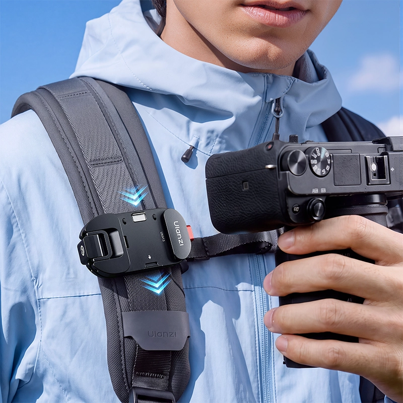 Ulanzi UKA13 Uka Backpack Strap Mount II_3_ Ulanzi ตัวหนีบสายกระเป๋าเป้ติดกล้อง UKA13 Backpack Strap Mount II ระบบปลดเร็ว UKA
