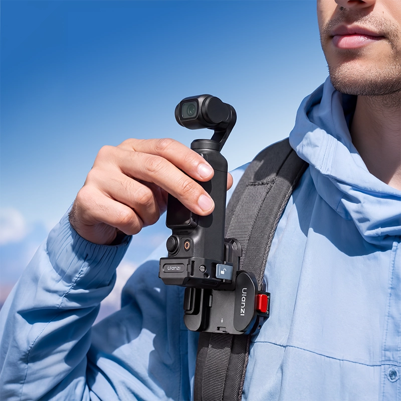 Ulanzi UKA13 Uka Backpack Strap Mount II_4_ Ulanzi ตัวหนีบสายกระเป๋าเป้ติดกล้อง UKA13 Backpack Strap Mount II ระบบปลดเร็ว UKA
